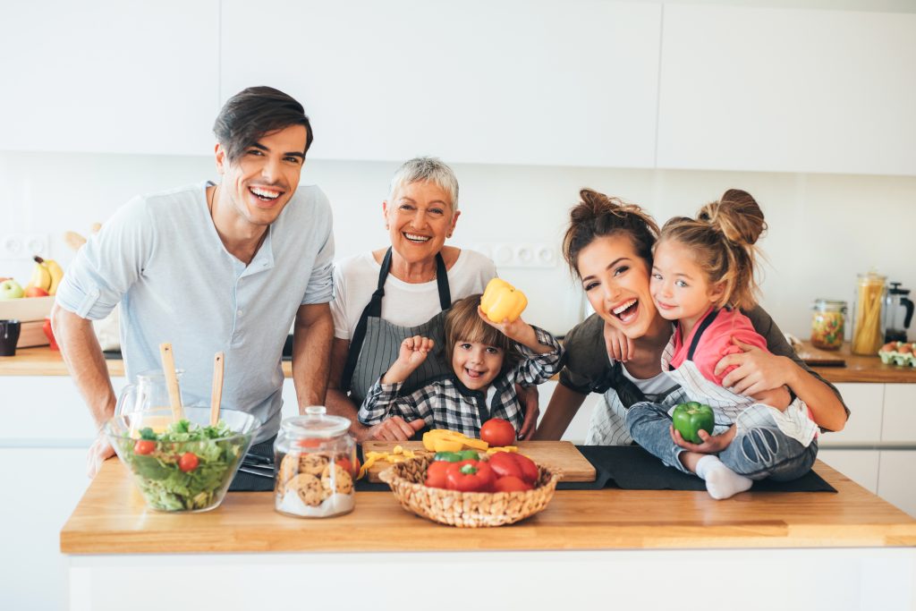 Family cooking