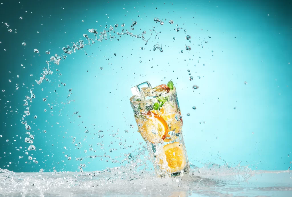 Coming Home: The One Vacation Souvenir You Can't Pack 3 refreshing clean drinking water citrus splash